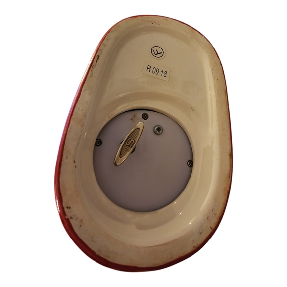 Christmas Mechanical Motion Music Box Jolly Old St Nicholas Stocking Works! - Picture 6 of 6